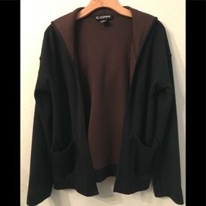 Ellen Tracy hooded jacket/sweater